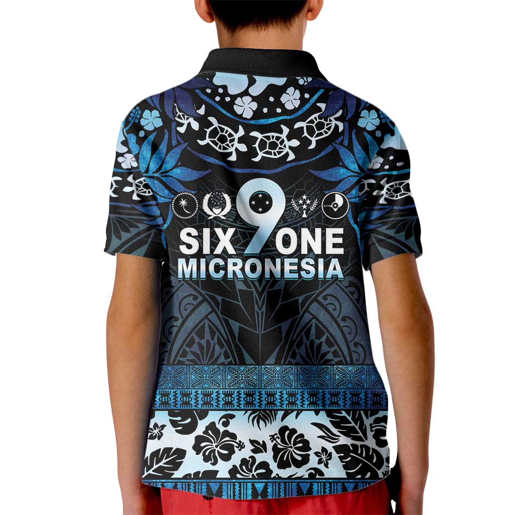 Micronesia FSM 691 Kid Polo Shirt Respect Culture