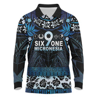 Micronesia FSM 691 Long Sleeve Polo Shirt Respect Culture