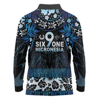 Micronesia FSM 691 Long Sleeve Polo Shirt Respect Culture