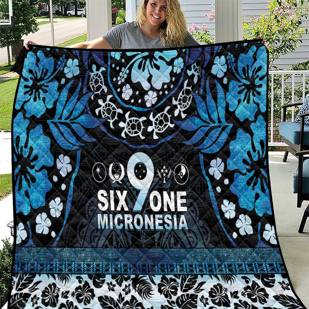 Micronesia FSM 691 Quilt Respect Culture LT05 Blue - Polynesian Pride