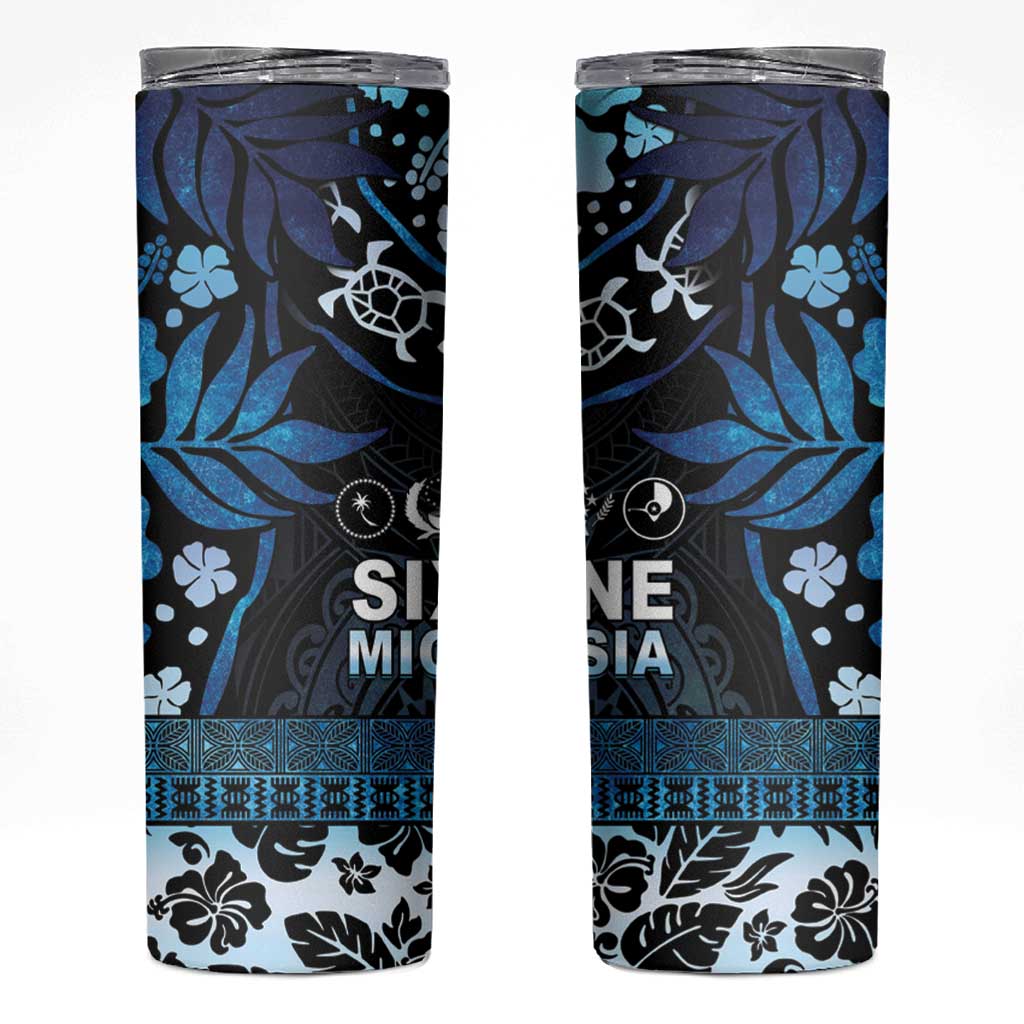Micronesia FSM 691 Skinny Tumbler Respect Culture