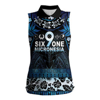 Micronesia FSM 691 Women Sleeveless Polo Shirt Respect Culture