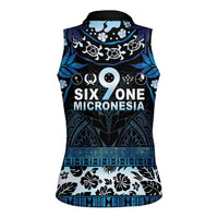 Micronesia FSM 691 Women Sleeveless Polo Shirt Respect Culture