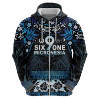Micronesia FSM 691 Zip Hoodie Respect Culture