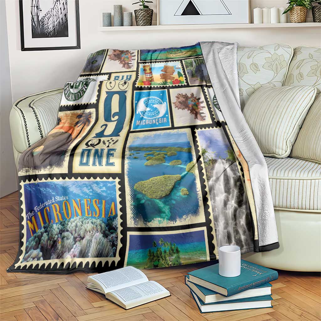 FSM Micronesia Culture Blanket LT05 Colorful - Polynesian Pride