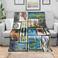 FSM Micronesia Culture Blanket