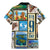 FSM Micronesia Culture Family Matching Mermaid Dress and Hawaiian Shirt