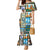 FSM Micronesia Culture Family Matching Mermaid Dress and Hawaiian Shirt