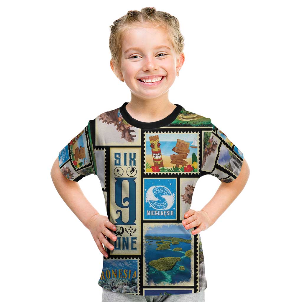 FSM Micronesia Culture Kid T Shirt LT05 Colorful - Polynesian Pride
