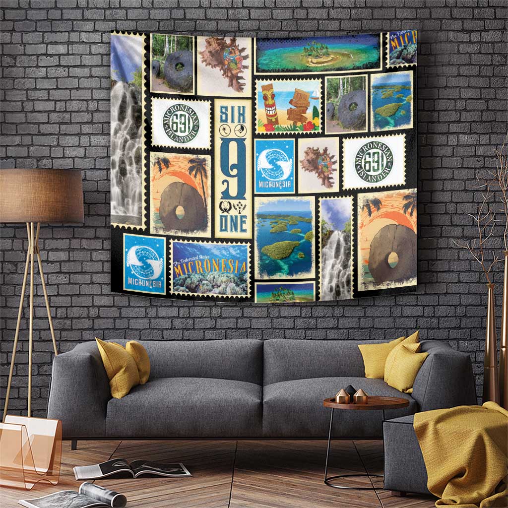 FSM Micronesia Culture Tapestry LT05 Colorful - Polynesian Pride