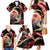 Personalised French Polynesia Victory Day Family Matching Mermaid Dress and Hawaiian Shirt Polynesian Pattern Plumeria