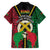 Vanuatu 45th Independence Day Family Matching Summer Maxi Dress and Hawaiian Shirt Long God Yumi Stanap Wild Boar LT05