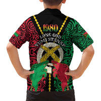 Vanuatu 45th Independence Day Hawaiian Shirt Long God Yumi Stanap Wild Boar LT05