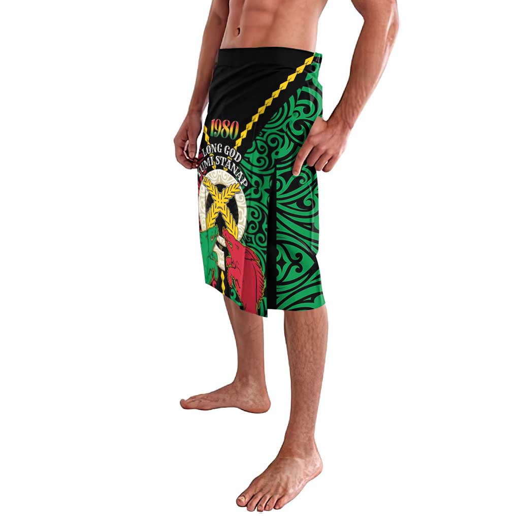 Vanuatu 45th Independence Day Lavalava Long God Yumi Stanap Wild Boar LT05