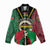 Vanuatu 45th Independence Day Women Casual Shirt Long God Yumi Stanap Wild Boar LT05