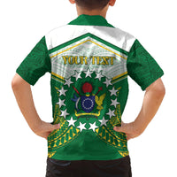 Personalised Cook Islands Ra o te Ui Ariki Family Matching Long Sleeve Bodycon Dress and Hawaiian Shirt Polynesian Pattern LT05 - Polynesian Pride