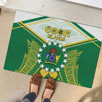 Cook Islands Ra o te Ui Ariki Rubber Doormat Polynesian Pattern