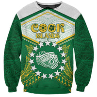 Personalised Cook Islands Ra o te Ui Ariki Sweatshirt Polynesian Pattern