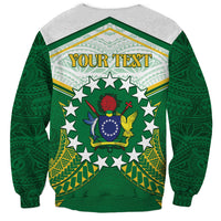 Personalised Cook Islands Ra o te Ui Ariki Sweatshirt Polynesian Pattern