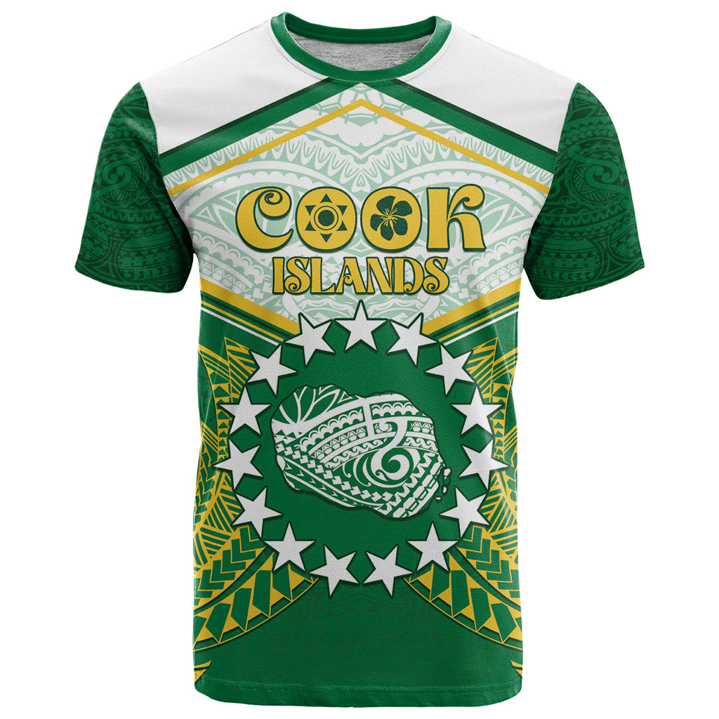Personalised Cook Islands Ra o te Ui Ariki T Shirt Polynesian Pattern