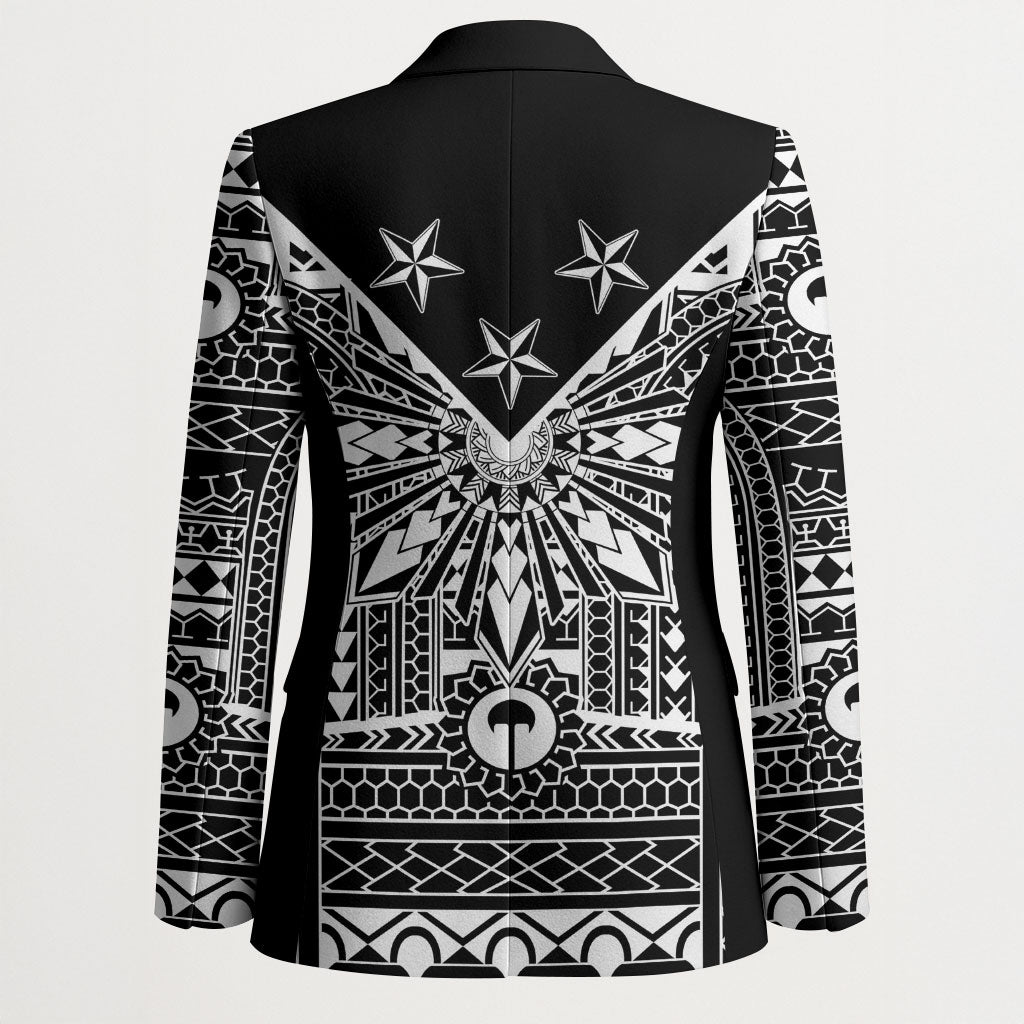 Black Philippines Sun Star Blazer Igorot Tribal Inspiration LT05 - Polynesian Pride