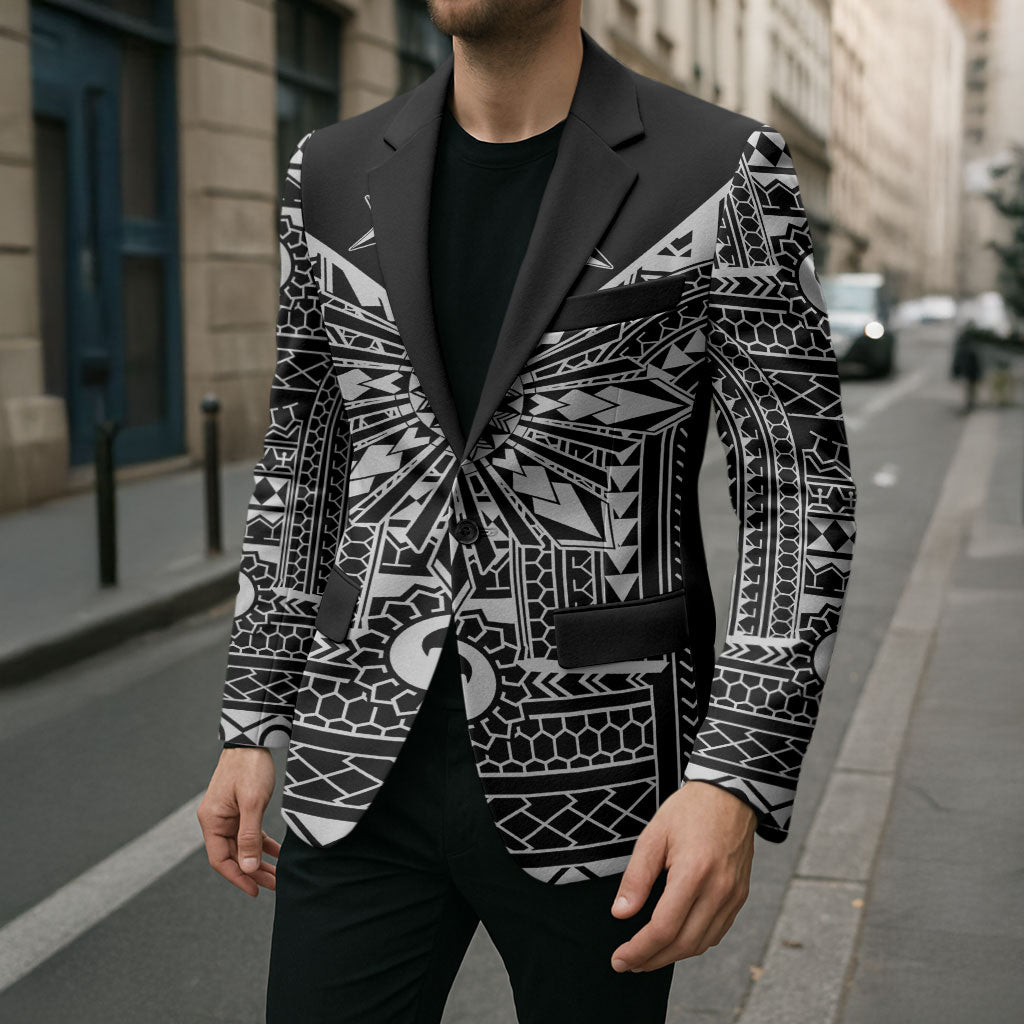 Black Philippines Sun Star Blazer Igorot Tribal Inspiration LT05 - Polynesian Pride