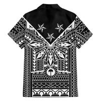 Black Philippines Sun Star Family Matching Short Sleeve Bodycon Dress and Hawaiian Shirt Igorot Tribal Inspiration LT05 - Polynesian Pride