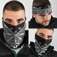Black Philippines Sun Star Neck Gaiter Igorot Tribal Inspiration LT05 - Polynesian Pride