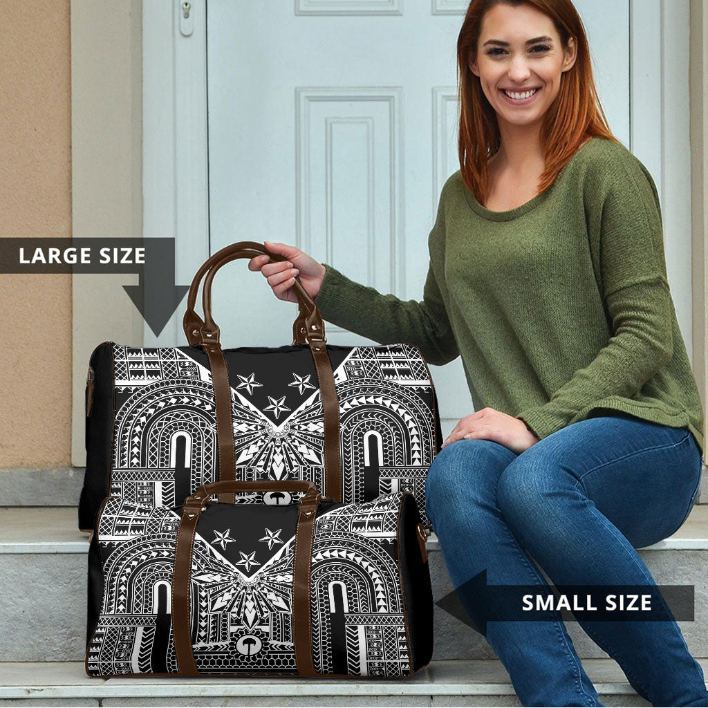Black Philippines Sun Star Travel Bag Igorot Tribal Inspiration LT05 - Polynesian Pride