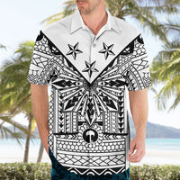 White Philippines Sun Star Hawaiian Shirt Igorot Tribal Inspiration LT05 - Polynesian Pride