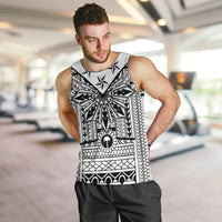 White Philippines Sun Star Men Tank Top Igorot Tribal Inspiration LT05 White - Polynesian Pride