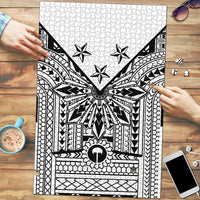 White Philippines Sun Star Puzzle Igorot Tribal Inspiration LT05 White - Polynesian Pride