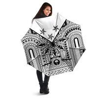 White Philippines Sun Star Umbrella Igorot Tribal Inspiration LT05 - Polynesian Pride