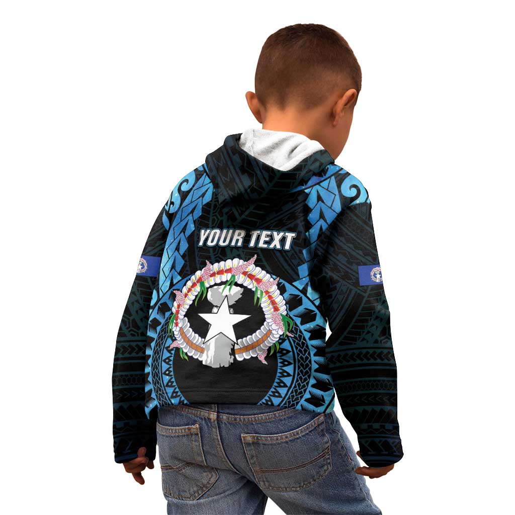 Personalized Northern Mariana Islands 78th Liberation Day Kid Hoodie LT05 - Polynesian Pride