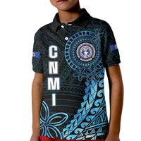 Personalized Northern Mariana Islands 78th Liberation Day Kid Polo Shirt LT05 Kid Blue - Polynesian Pride