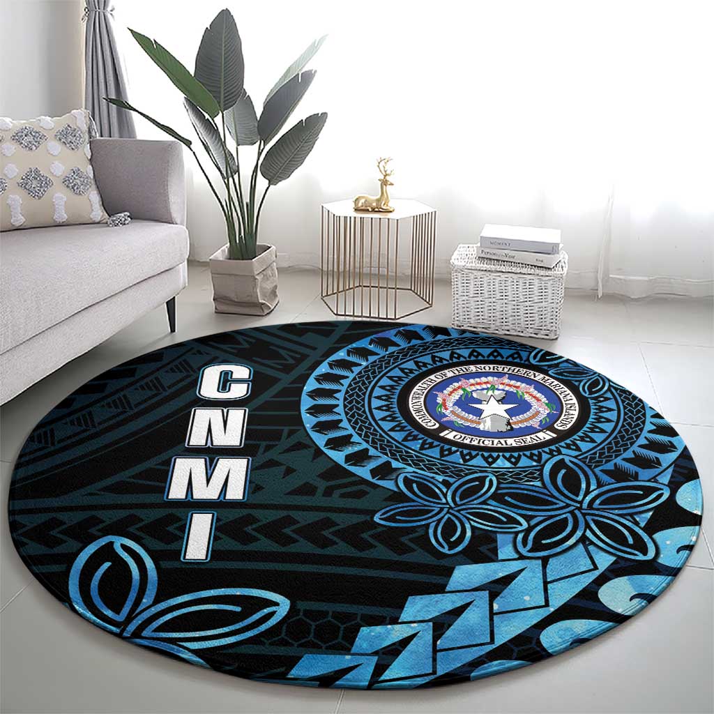 Northern Mariana Islands 78th Liberation Day Round Carpet LT05 - Polynesian Pride
