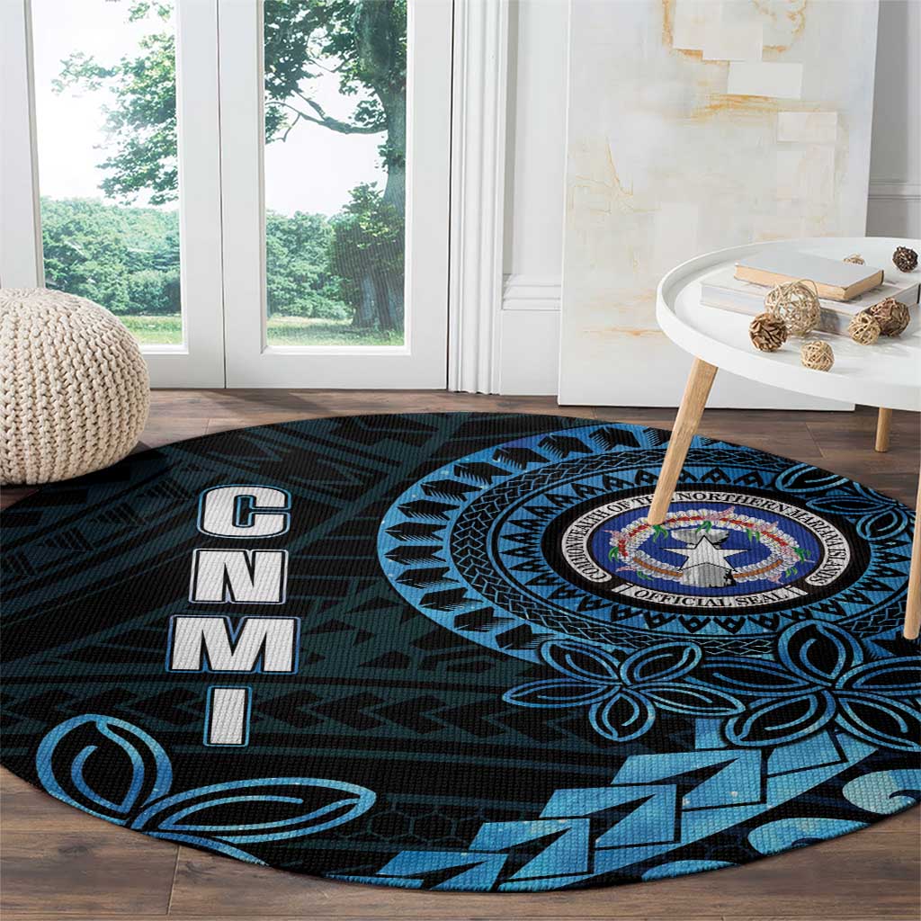 Northern Mariana Islands 78th Liberation Day Round Carpet LT05 - Polynesian Pride