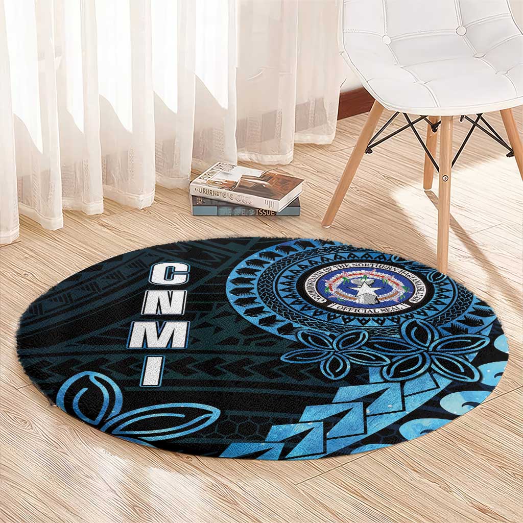 Northern Mariana Islands 78th Liberation Day Round Carpet LT05 - Polynesian Pride