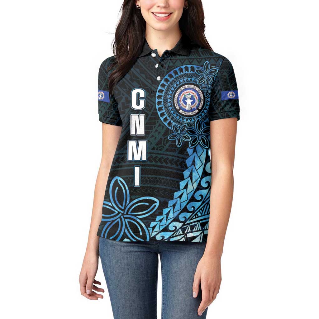 Personalized Northern Mariana Islands 78th Liberation Day Women Polo Shirt