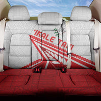 Tonga Rugby 2024 Pacific Back Car Seat Cover Go Ikale Tahi LT05 One Size White - Polynesian Pride