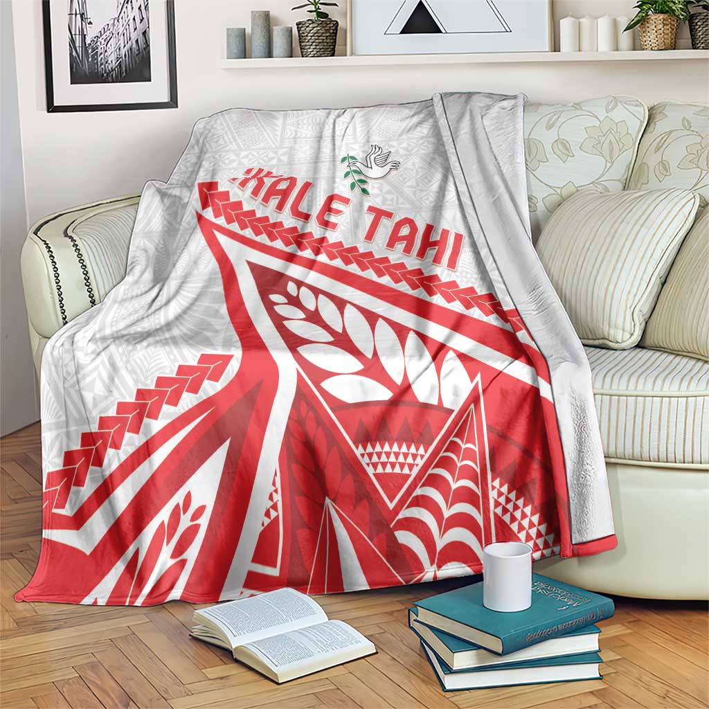 Tonga Rugby 2024 Pacific Blanket Go Ikale Tahi LT05 White - Polynesian Pride