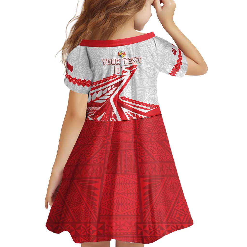 Custom Tonga Rugby 2024 Pacific Family Matching Tank Maxi Dress and Hawaiian Shirt Go Ikale Tahi