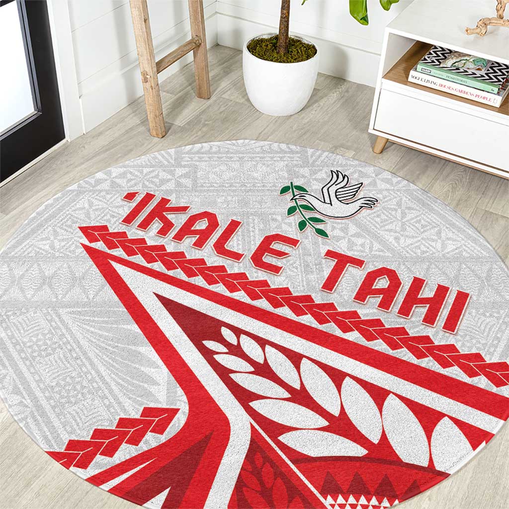 Tonga Rugby 2024 Pacific Round Carpet Go Ikale Tahi LT05 White - Polynesian Pride