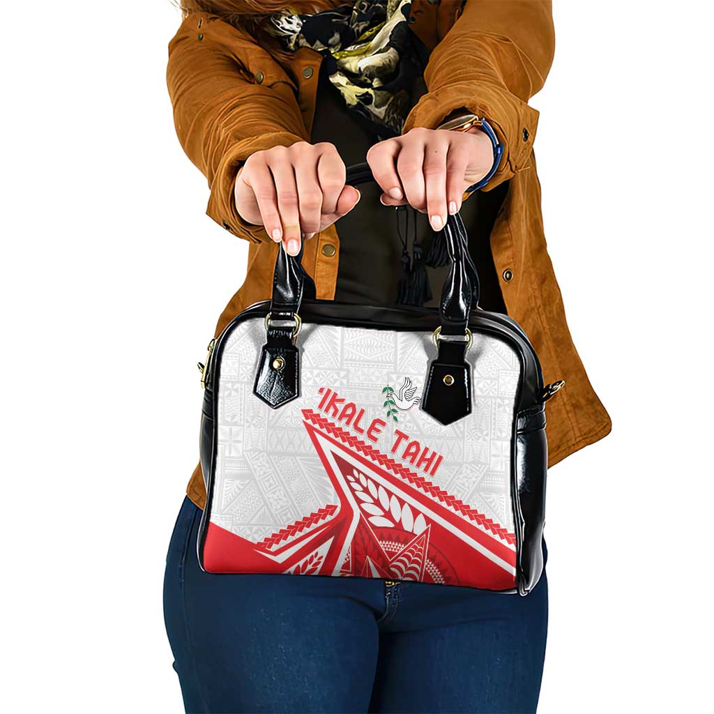 Tonga Rugby 2024 Pacific Shoulder Handbag Go Ikale Tahi LT05 One Size White - Polynesian Pride