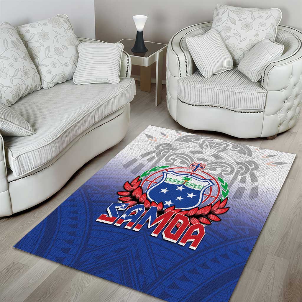 Samoa Rugby 2024 Pacific Area Rug Go Manu Samoa