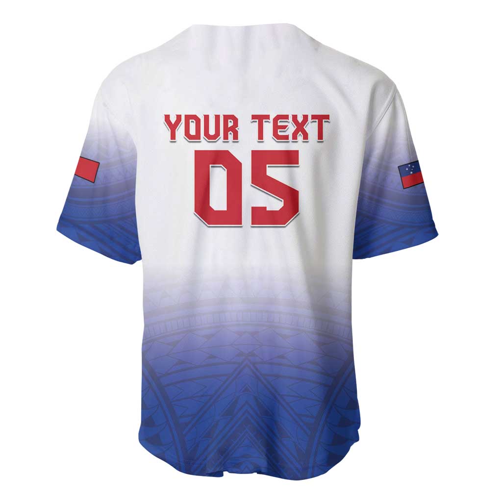 Custom Samoa Rugby 2024 Pacific Baseball Jersey Go Manu Samoa LT05 - Polynesian Pride