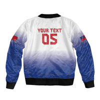 Custom Samoa Rugby 2024 Pacific Bomber Jacket Go Manu Samoa LT05 - Polynesian Pride
