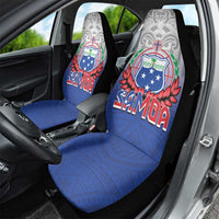 Samoa Rugby 2024 Pacific Car Seat Cover Go Manu Samoa