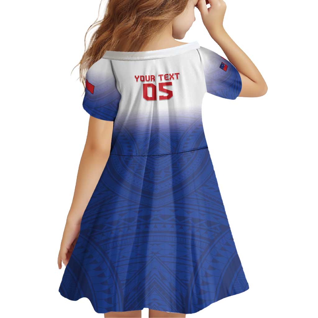 Custom Samoa Rugby 2024 Pacific Family Matching Off Shoulder Maxi Dress and Hawaiian Shirt Go Manu Samoa