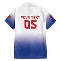 Custom Samoa Rugby 2024 Pacific Hawaiian Shirt Go Manu Samoa